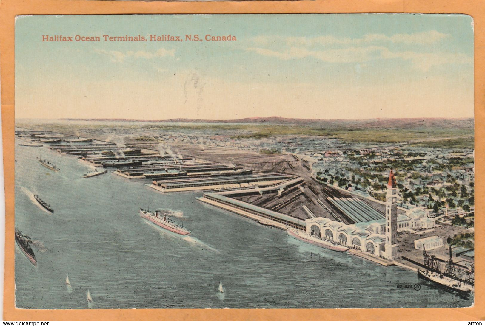 Halifax Nova Scotia Canada Old Postcard - Halifax