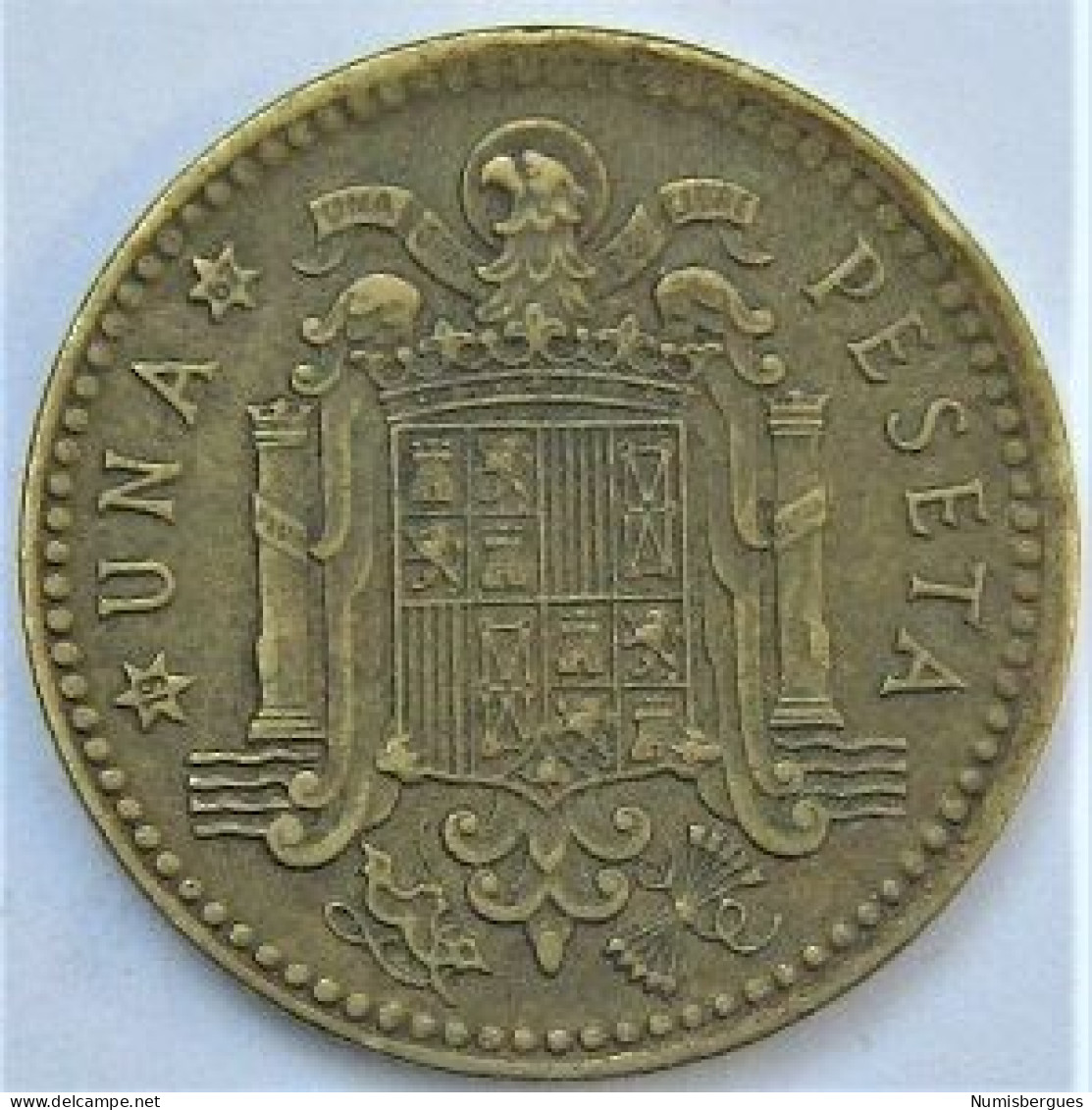 Pièce De Monnaie 1 Peseta 1967 - 1 Peseta