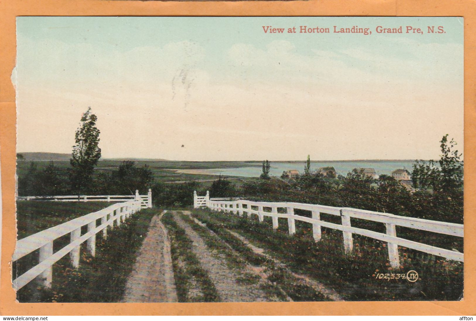 Grand Pre Nova Scotia Canada Old Postcard - Altri & Non Classificati