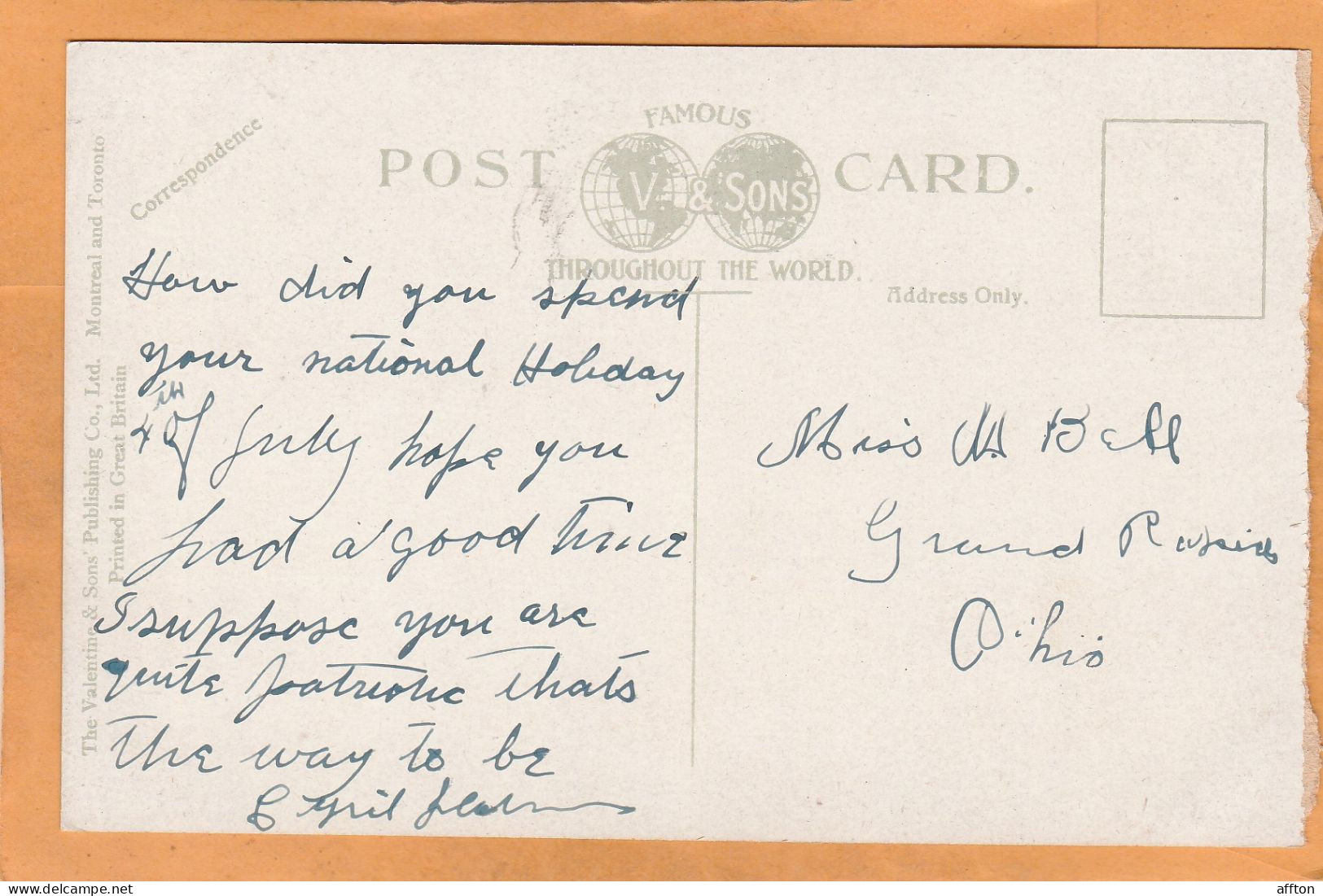 Grand Pre Nova Scotia Canada Old Postcard - Andere & Zonder Classificatie