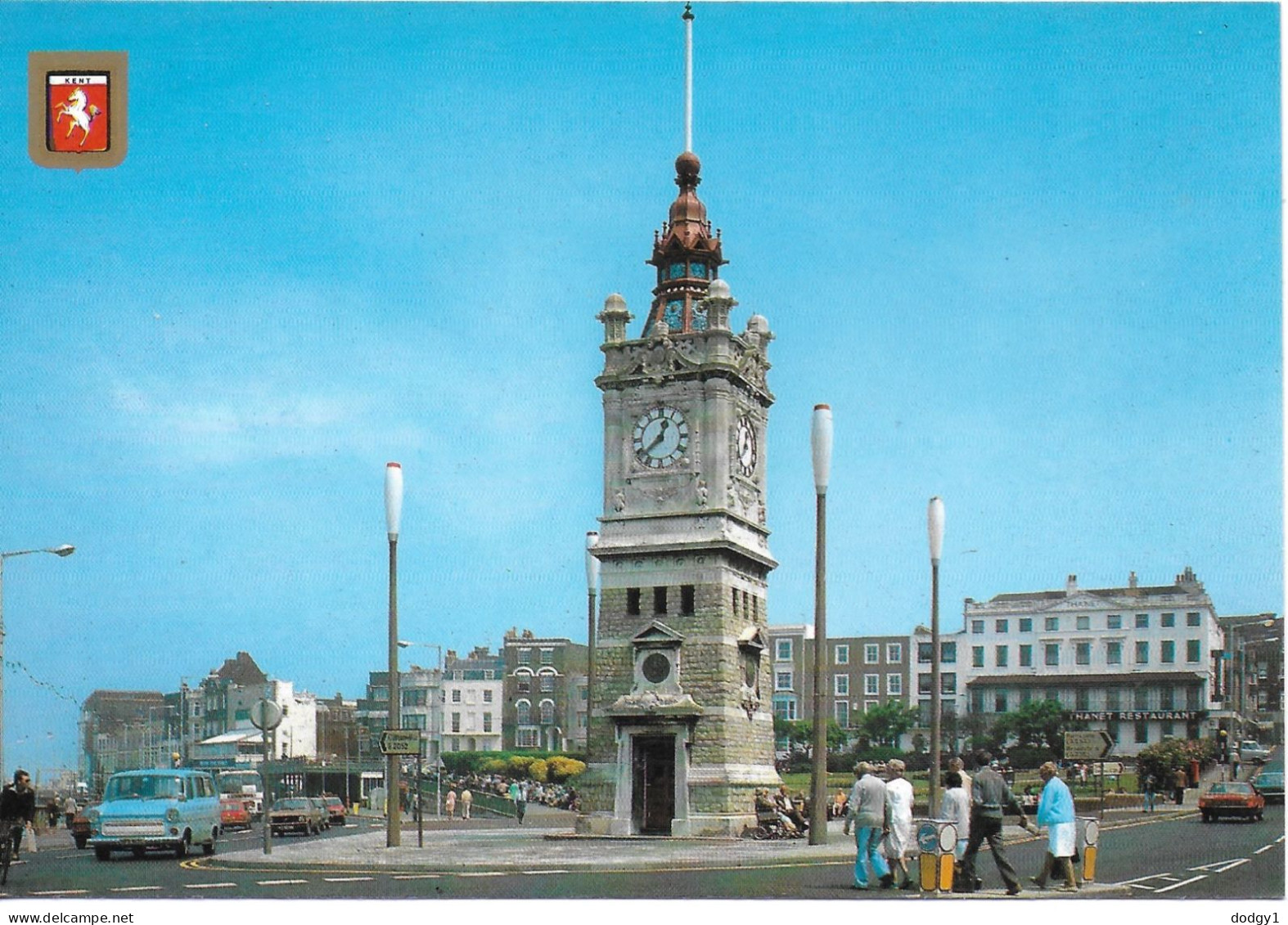 THE CLOCK TOWER, MARGATE, KENT, ENGLAND. UNUSED POSTCARD   H7 - Margate