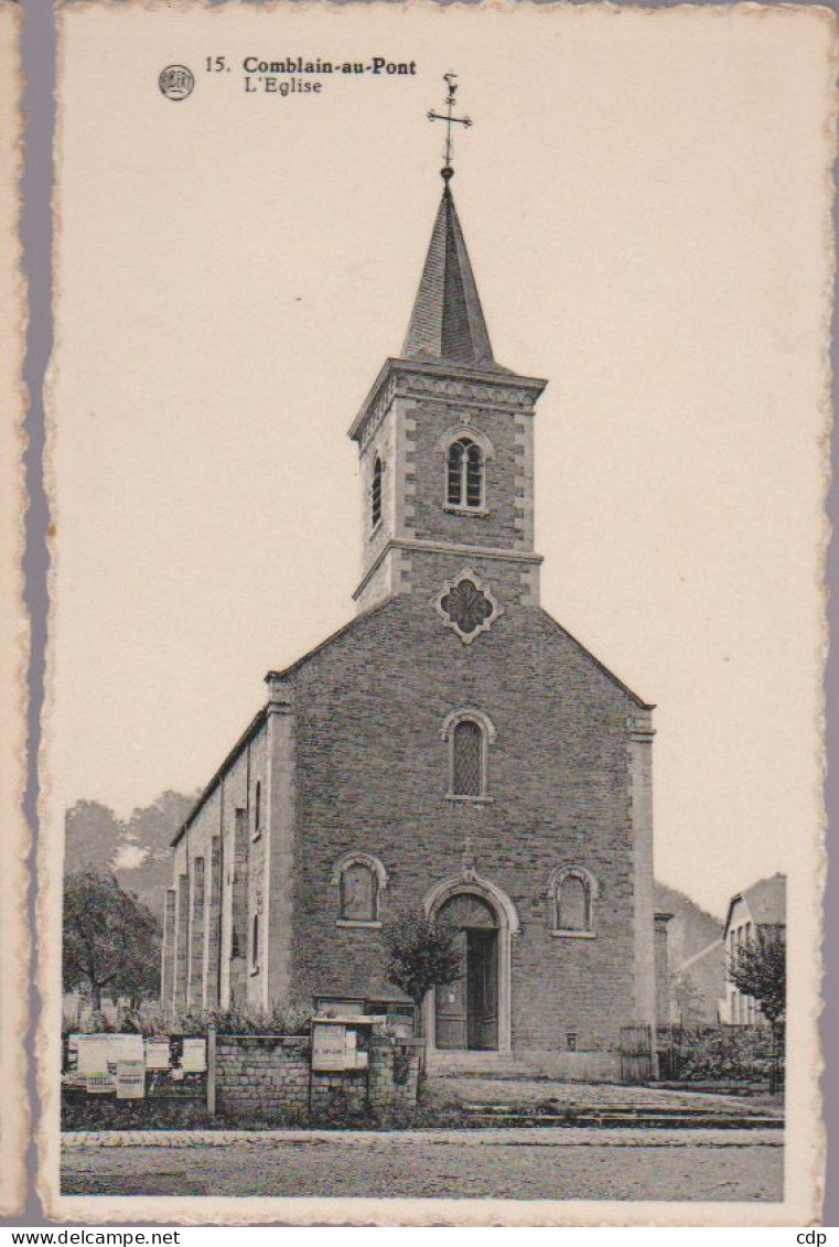 Cpsm  Comblain-au-pont    église - Comblain-au-Pont