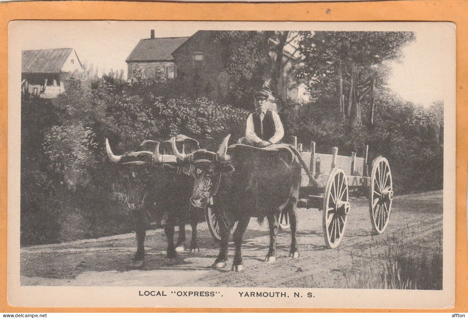 Yarmouth Nova Scotia Canada Old Postcard - Yarmouth