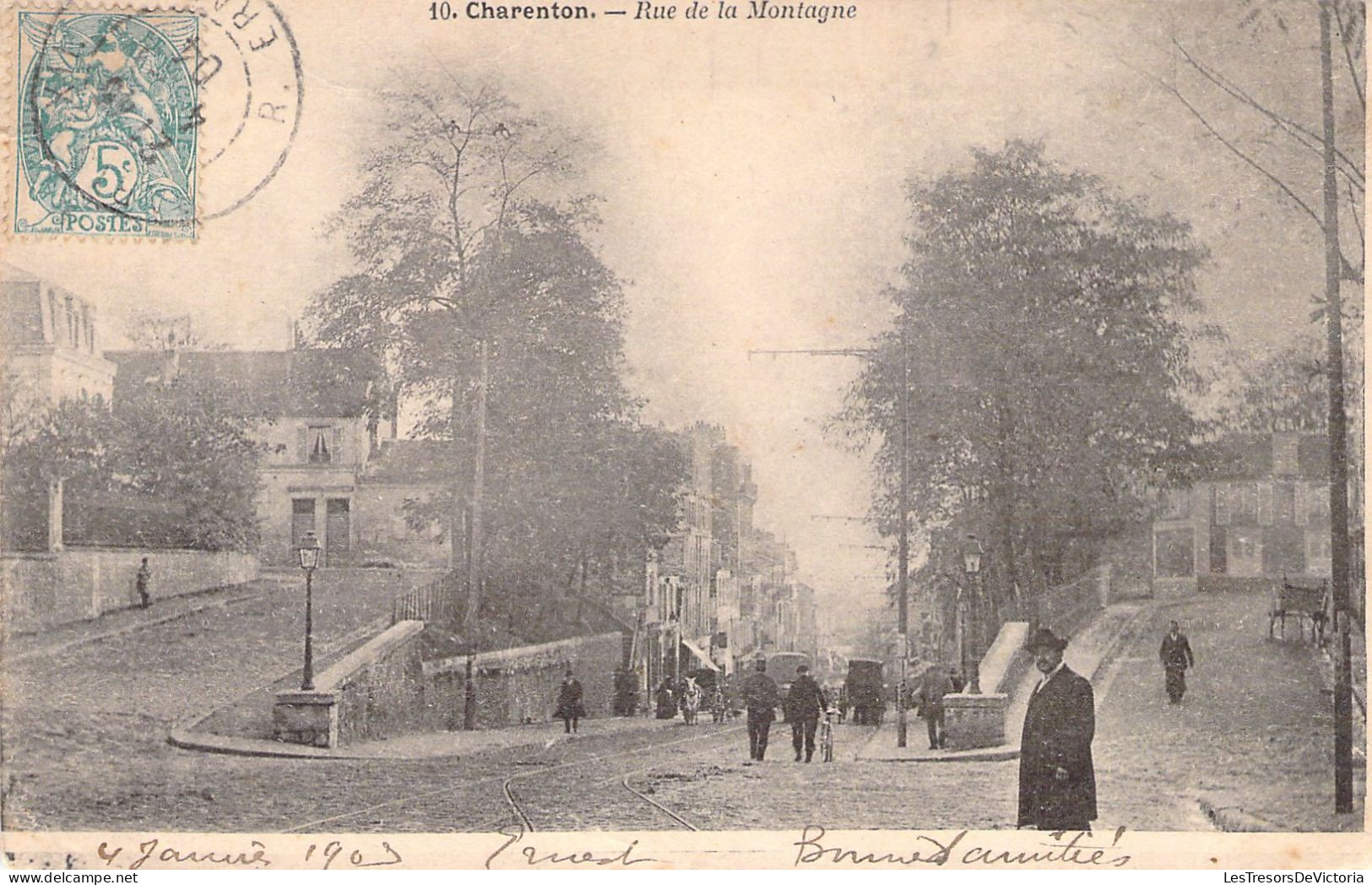 CPA - FRANCE - 94 - CHARENTON - Rue De La Montagne - Charenton Le Pont