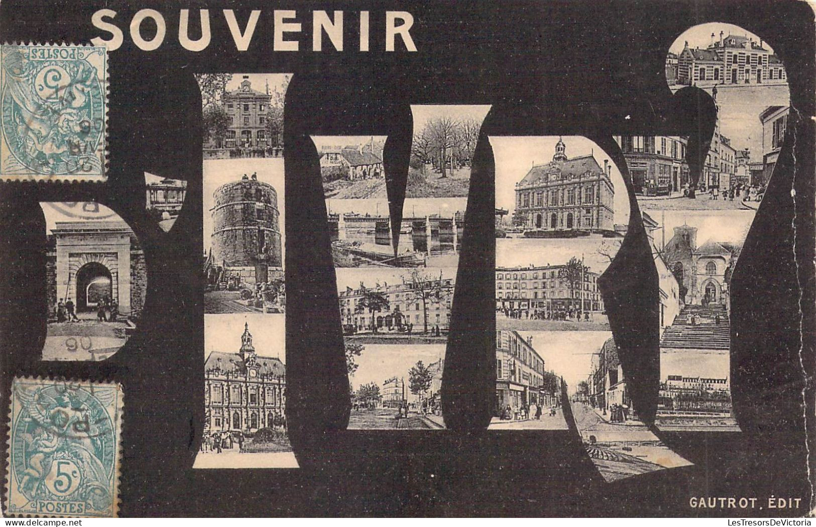 FRANCE - 94 - IVRY - Souvenir D'Ivry - Multivues De La Ville - Carte Postale Ancienne - Ivry Sur Seine