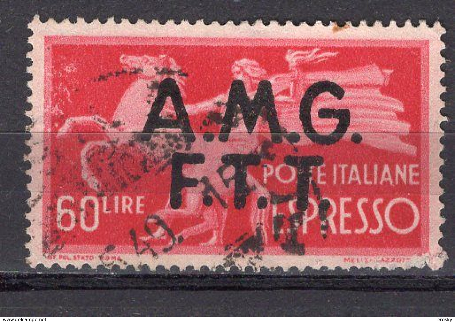 Z6884 - TRIESTE AMG-FTT ESPRESSO SASSONE N°4 - Express Mail