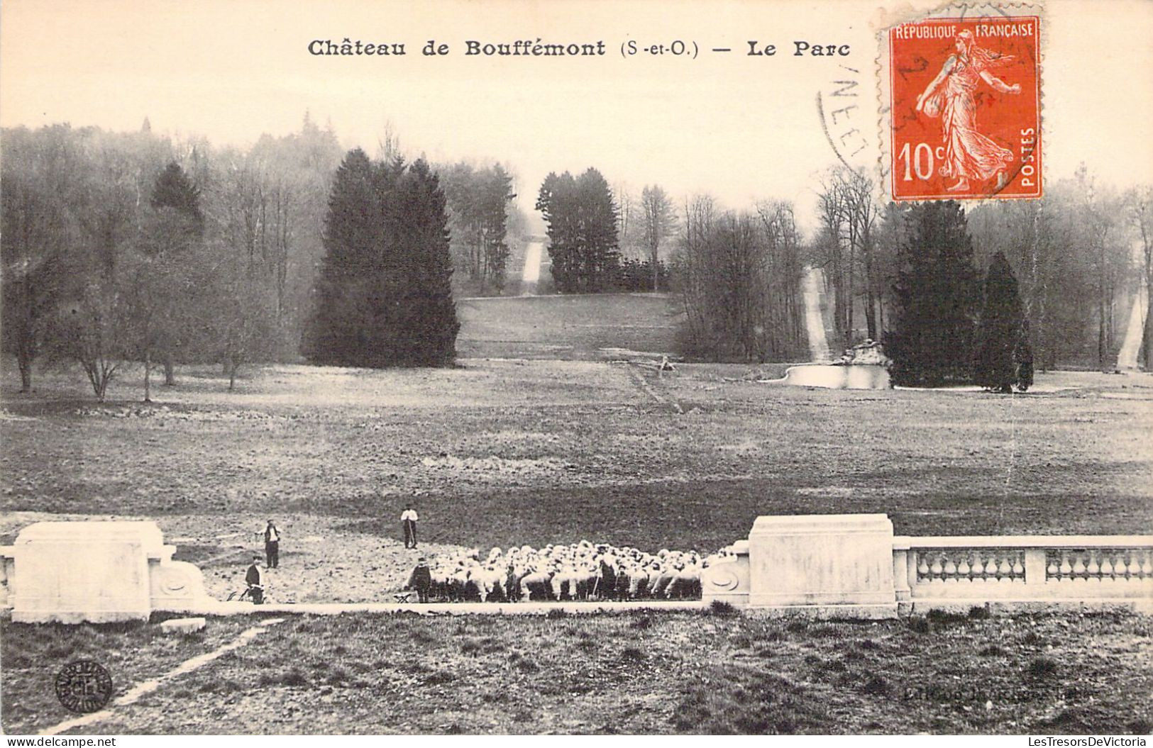 CPA - FRANCE - 95 - BOUFFEMONT - Le Parc Du Château - Bouffémont