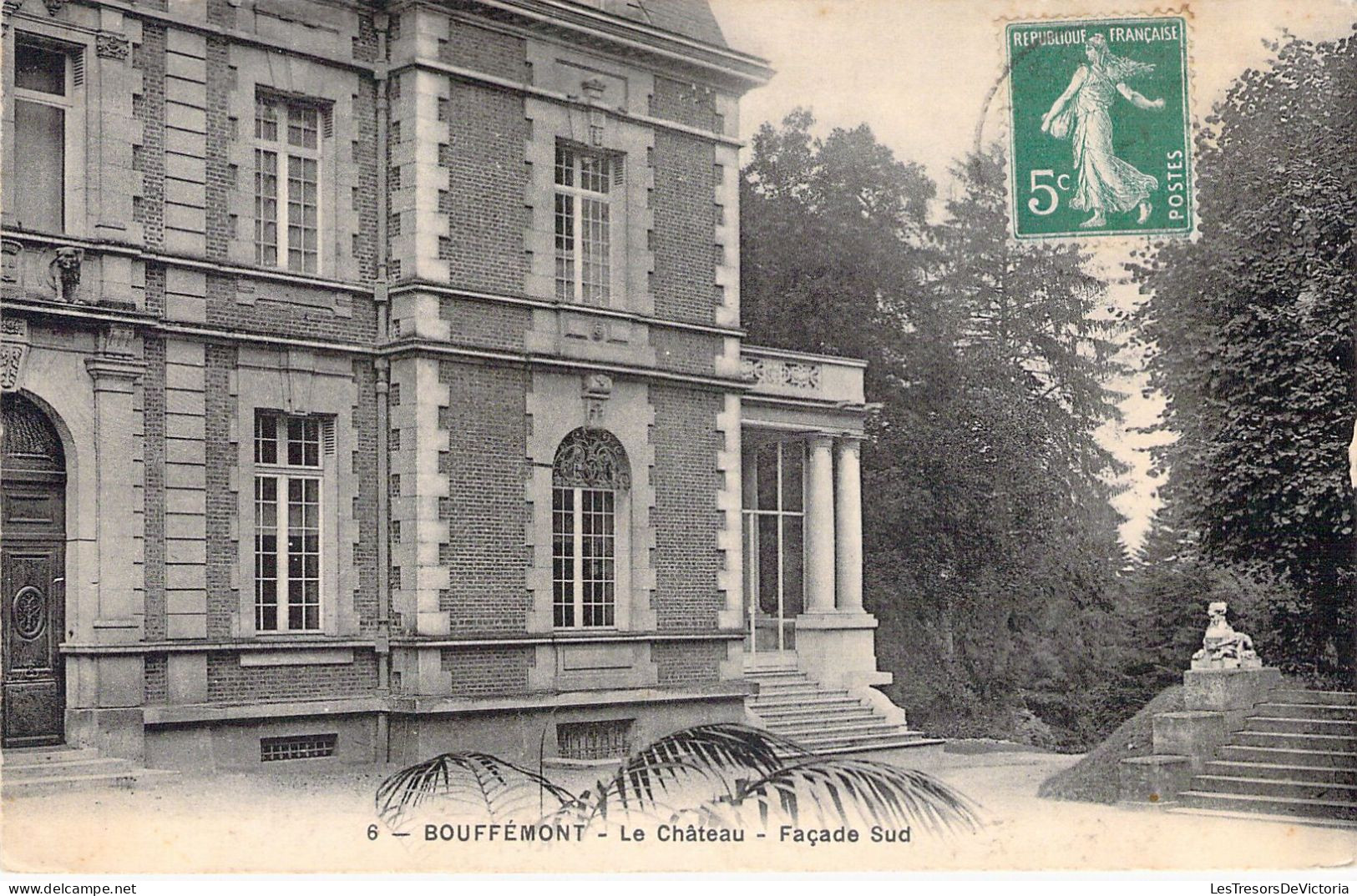 CPA - FRANCE - 95 - BOUFFEMONT - Le Château - Façade Sud - Bouffémont