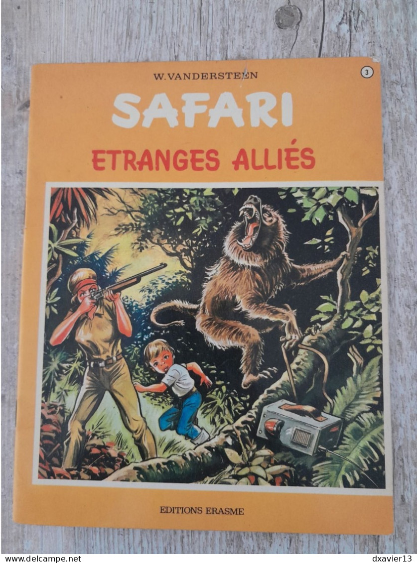 Bande Dessinée - Safari 3 - Etranges Alliés (1971) - Safari