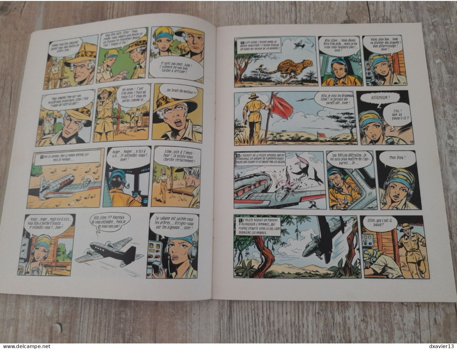 Bande Dessinée - Safari 3 - Etranges Alliés (1971) - Safari