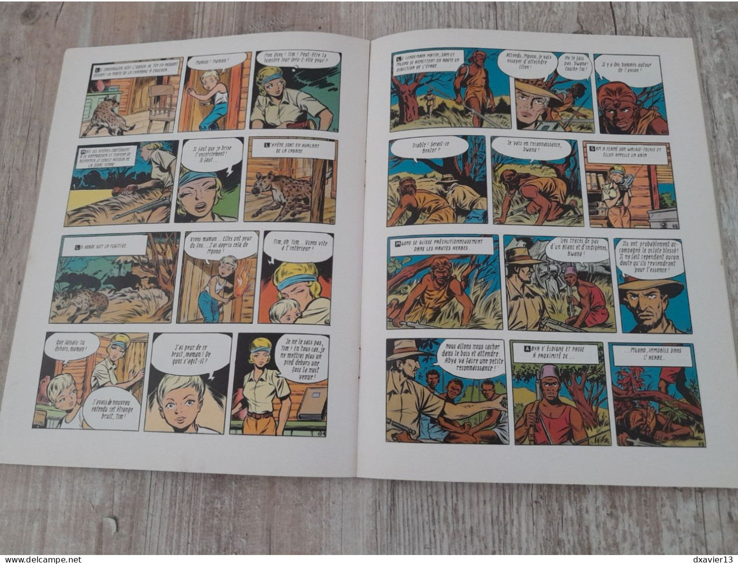 Bande Dessinée - Safari 3 - Etranges Alliés (1971) - Safari