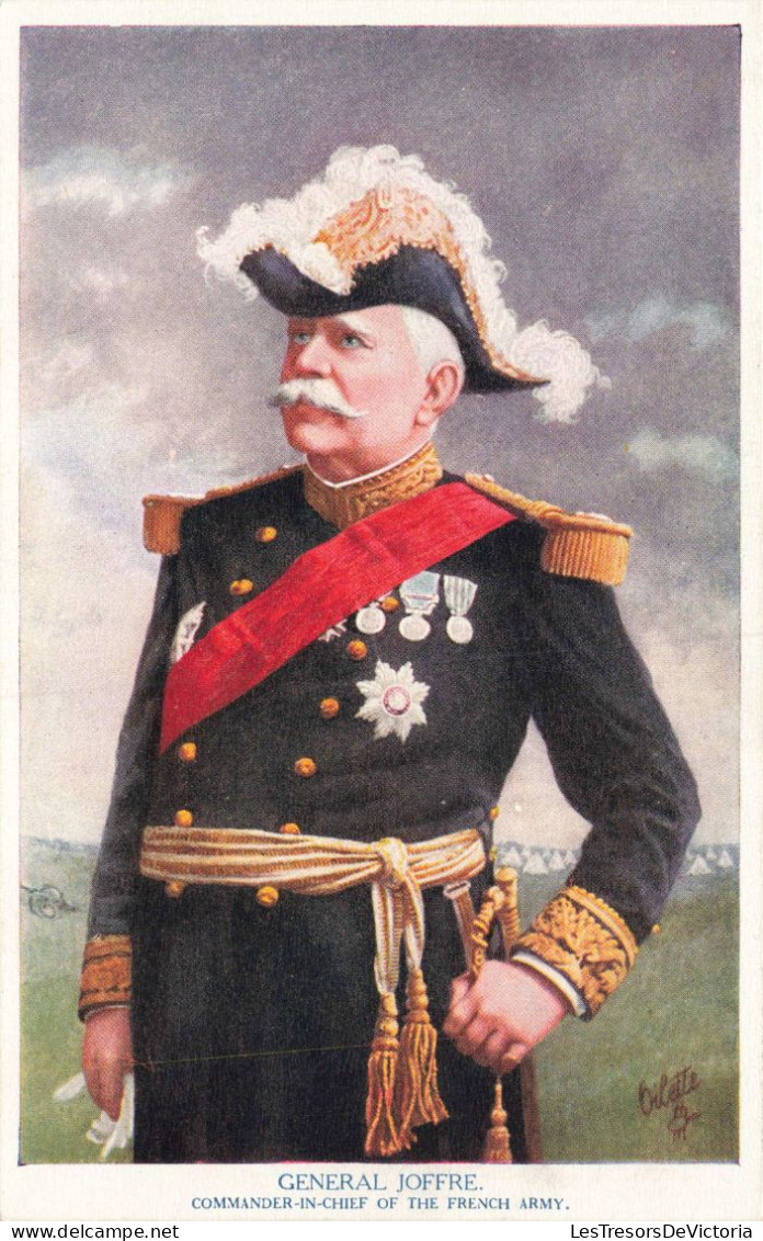 MILITARIA - Général Joffre - Commander In Chief Of The French Army - Colorisé - Carte Postale Ancienne - Characters