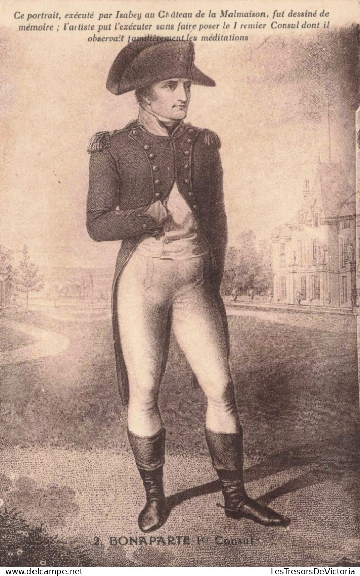 MILITARIA - Bonaparte  I Er Consul - Carte Postale Ancienne - Personnages