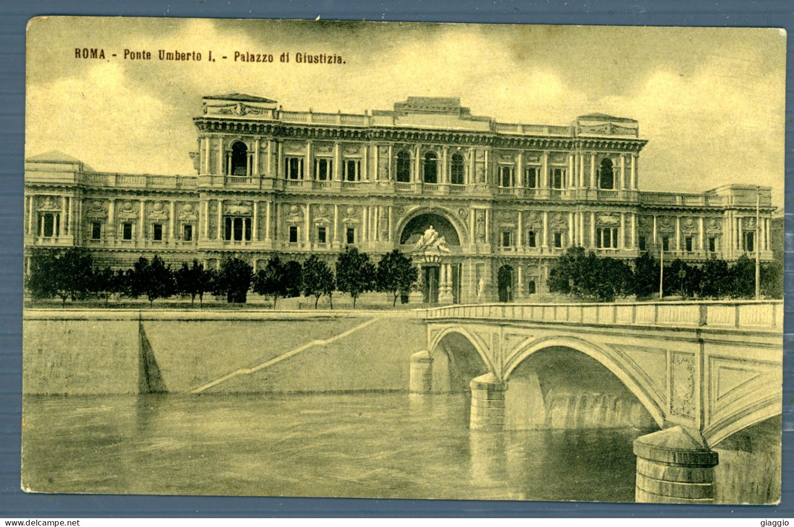 °°° Cartolina - Roma N. 2395 Ponte Umberto Formato Piccolo Viaggiata °°° - Brücken