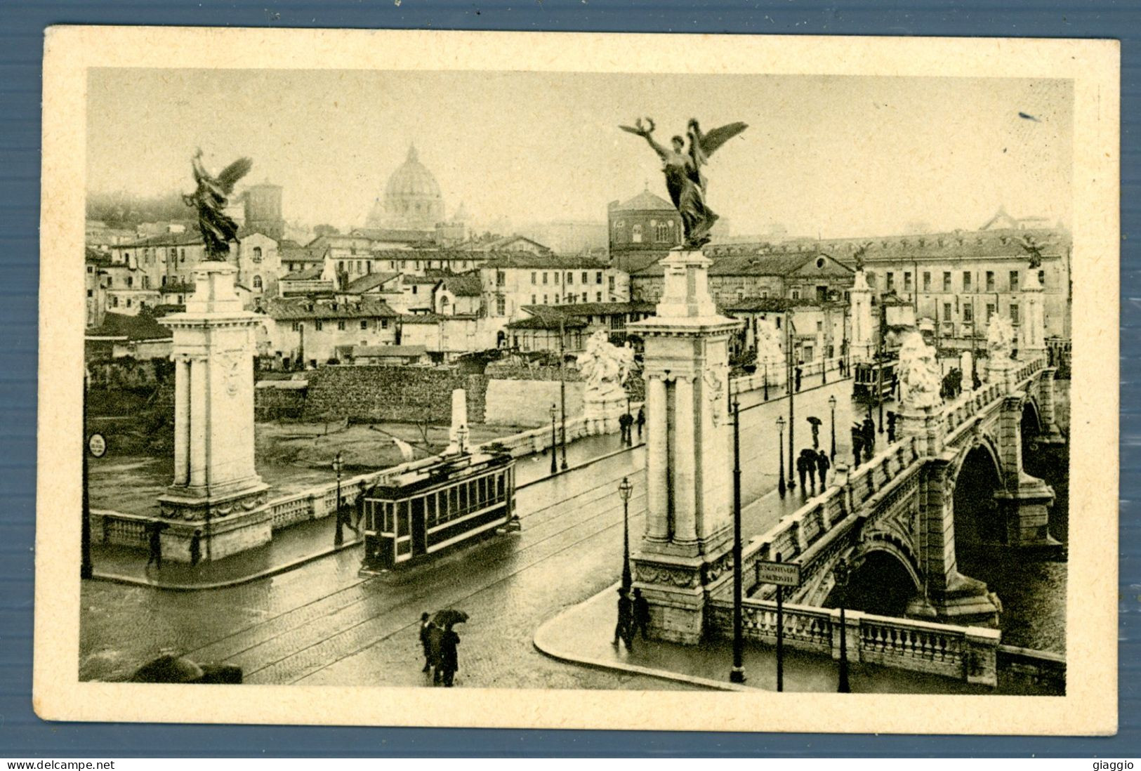 °°° Cartolina - Roma N. 2397 Ponte Vittorio Emanuele Formato Piccolo Viaggiata °°° - Ponts