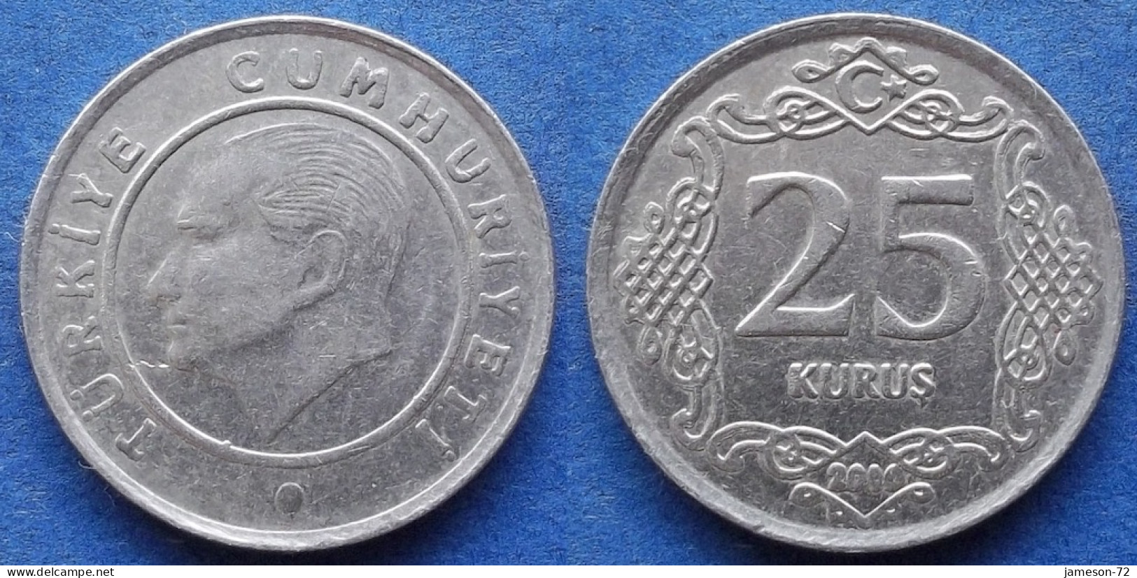 TURKEY - 25 Kurus 2010 KM# 1242 Monetary Reform (2009) - Edelweiss Coins - Turquie