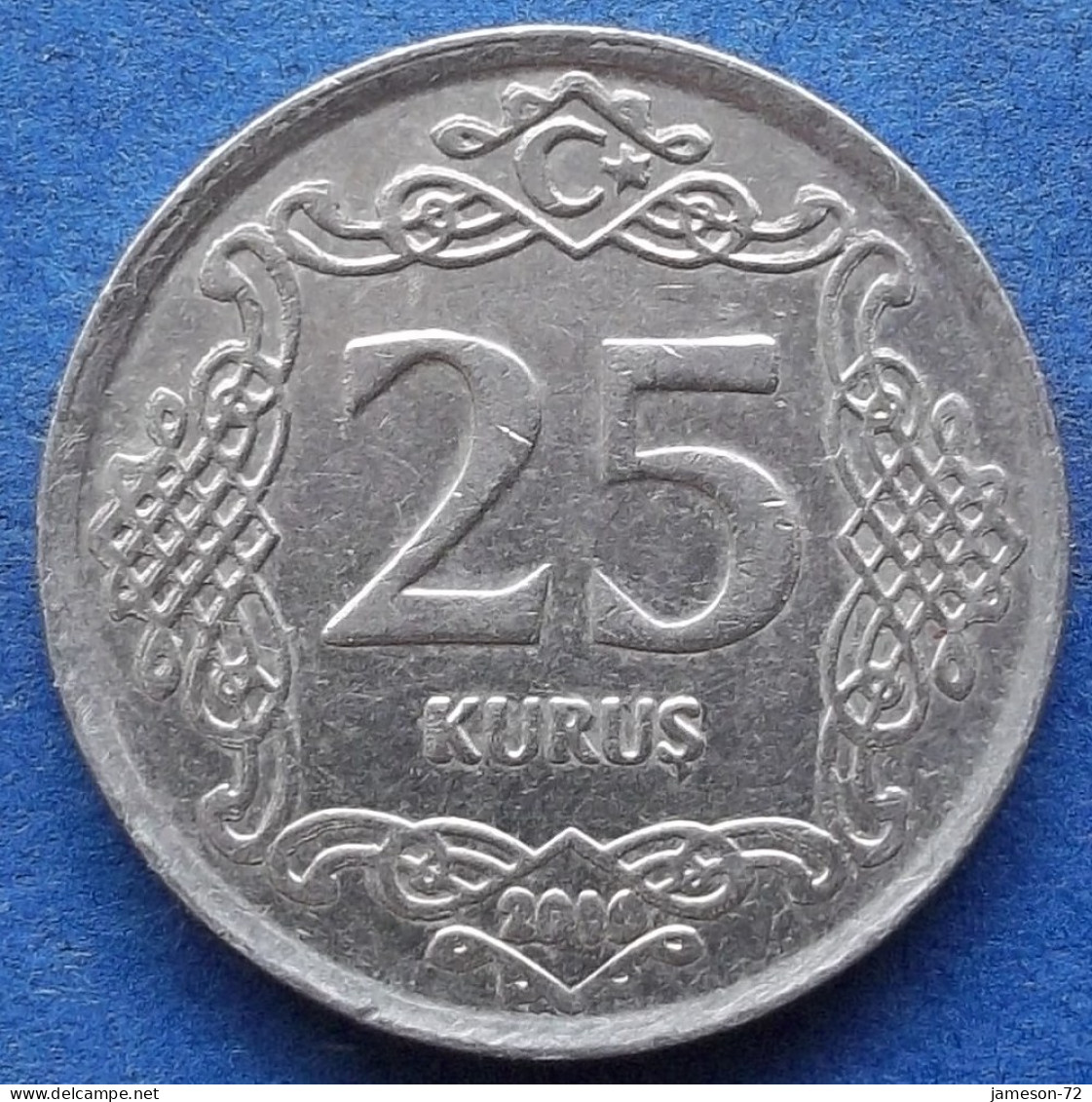 TURKEY - 25 Kurus 2010 KM# 1242 Monetary Reform (2009) - Edelweiss Coins - Turquie