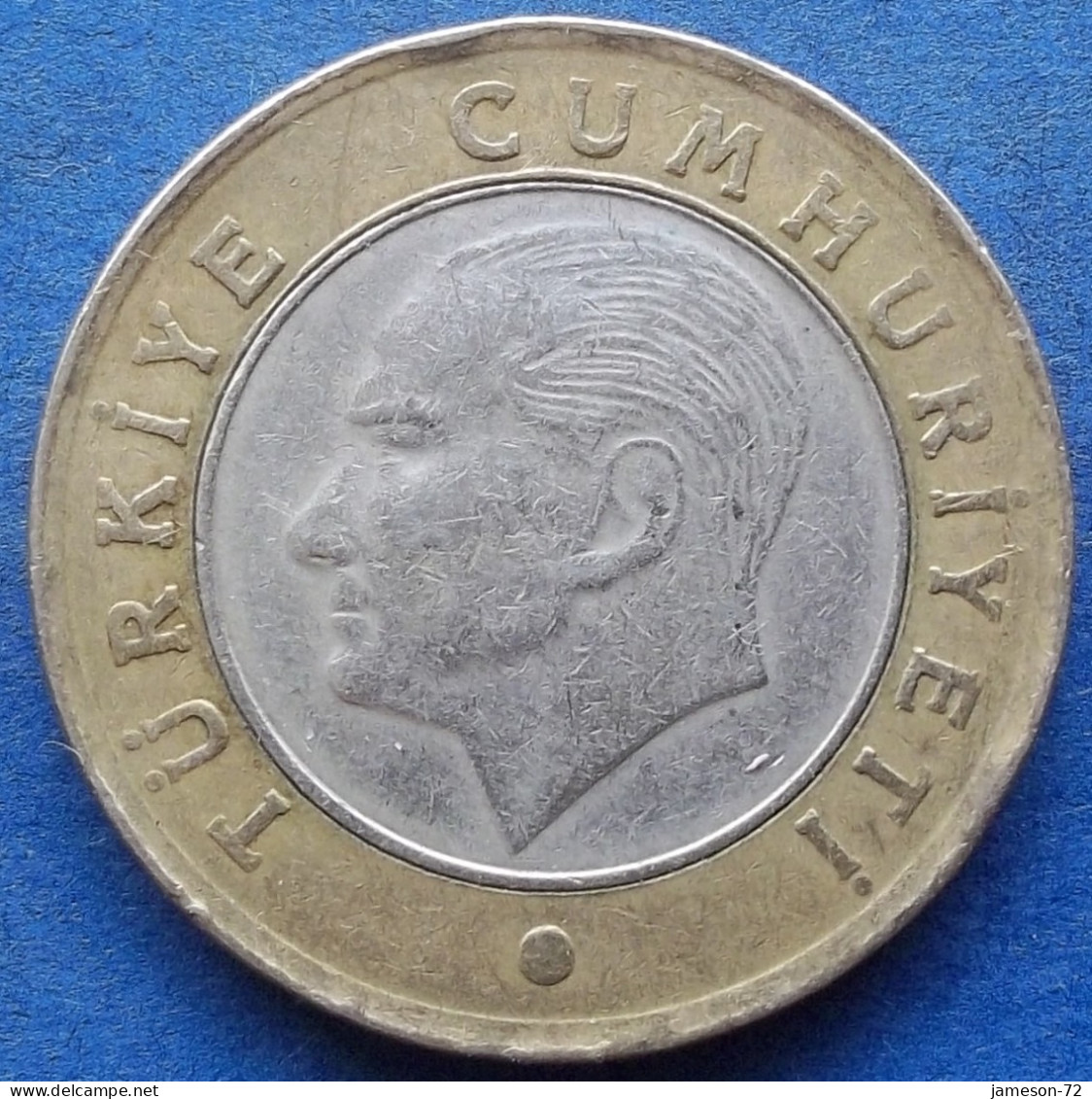 TURKEY - 1 Lira 2009 KM# 1244 Monetary Reform (2009) - Edelweiss Coins - Turquie