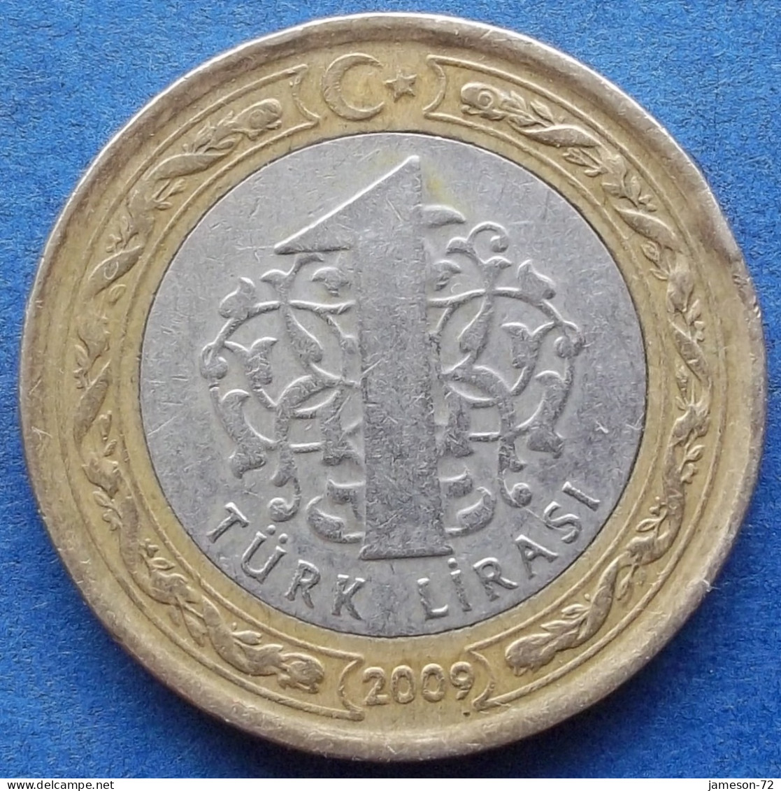 TURKEY - 1 Lira 2009 KM# 1244 Monetary Reform (2009) - Edelweiss Coins - Turquie