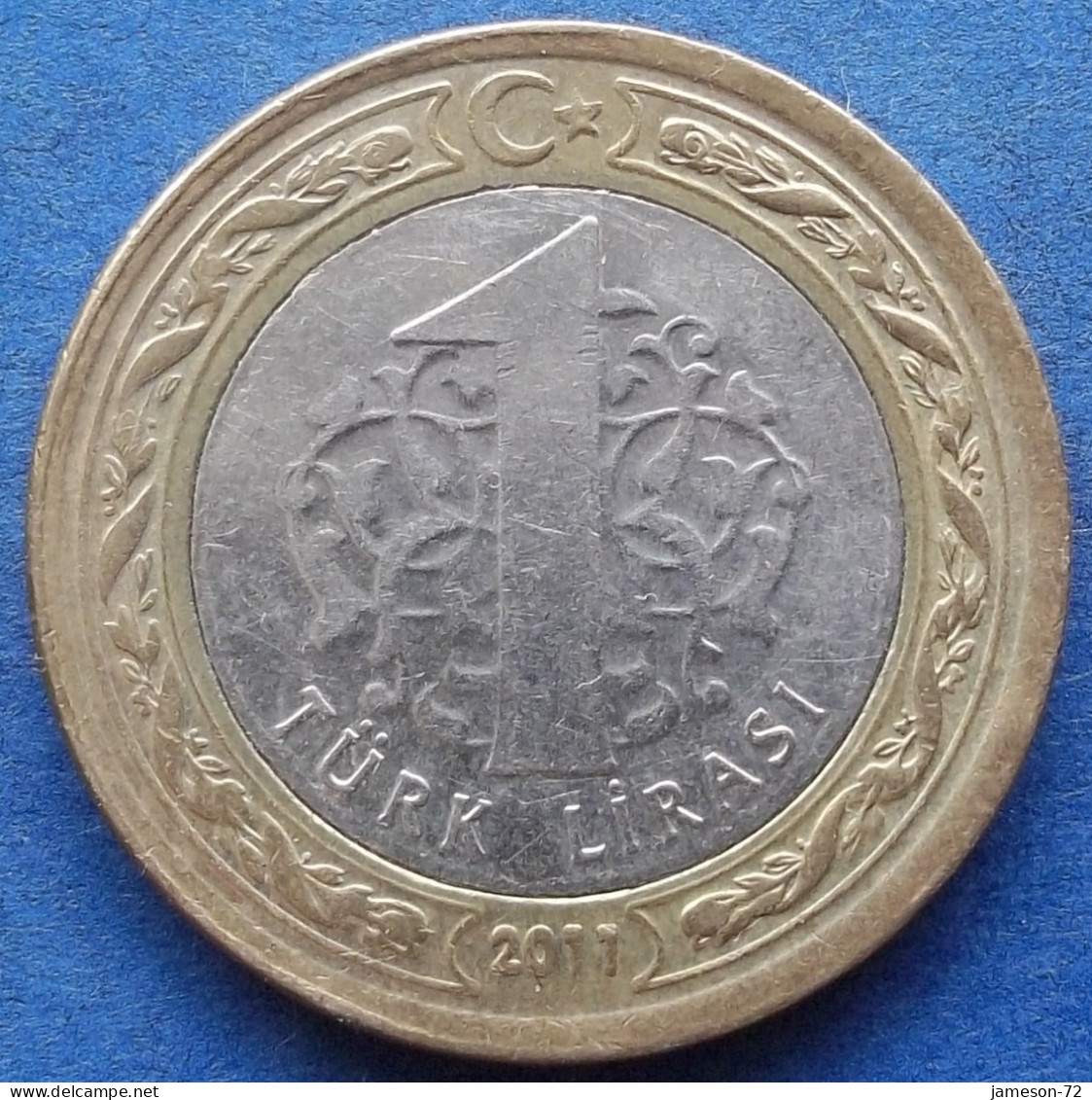 TURKEY - 1 Lira 2011 KM# 1244 Monetary Reform (2009) - Edelweiss Coins - Turquie