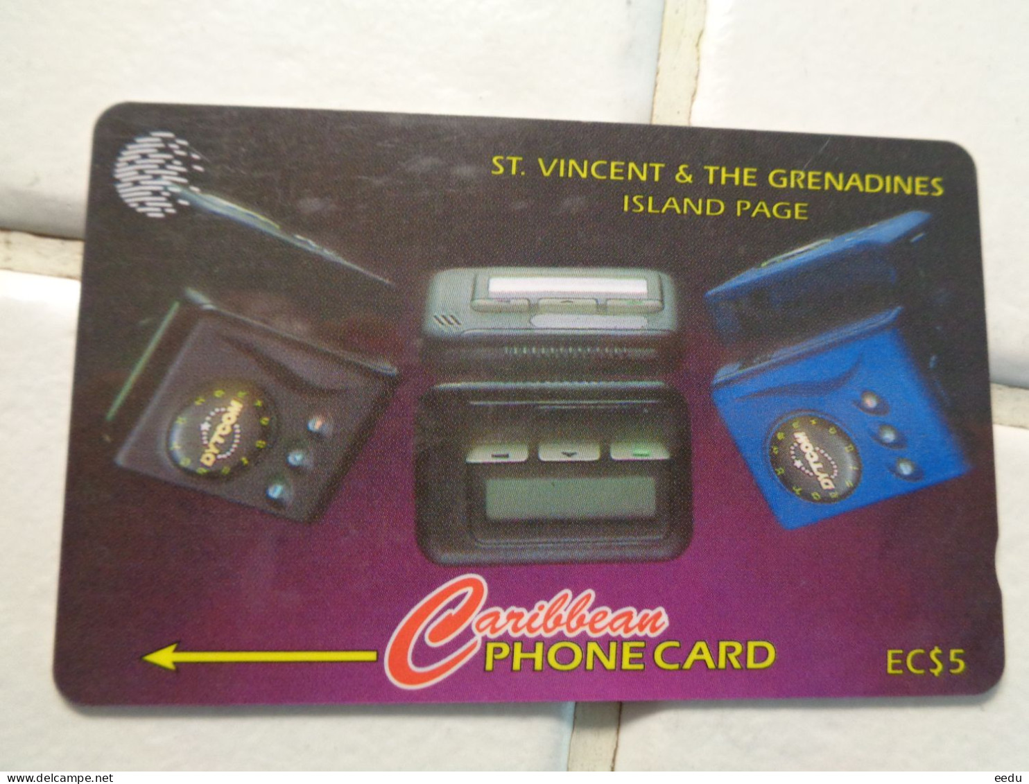 St.Vincent & The Grenadines Phonecard - Saint-Vincent-et-les-Grenadines