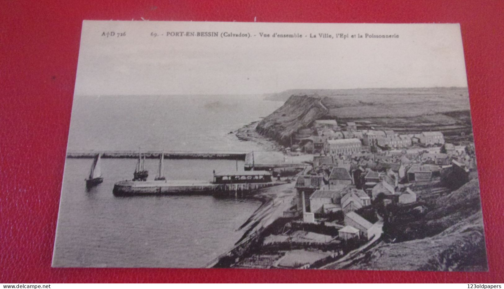 14 PORT EN BESSIN LA VILLE L EPI LA POISSONNERIE - Port-en-Bessin-Huppain