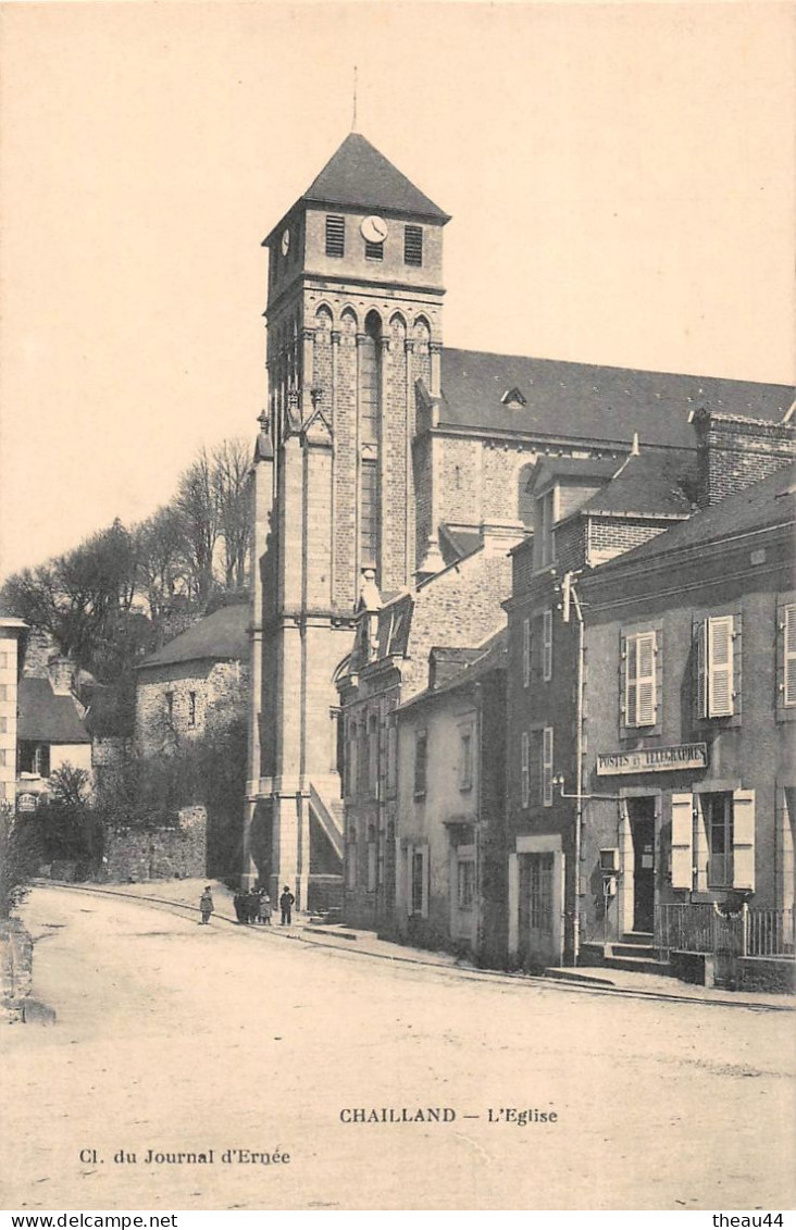 ¤¤    -    CHAILLAND   -   L'Eglise     -    ¤¤ - Chailland