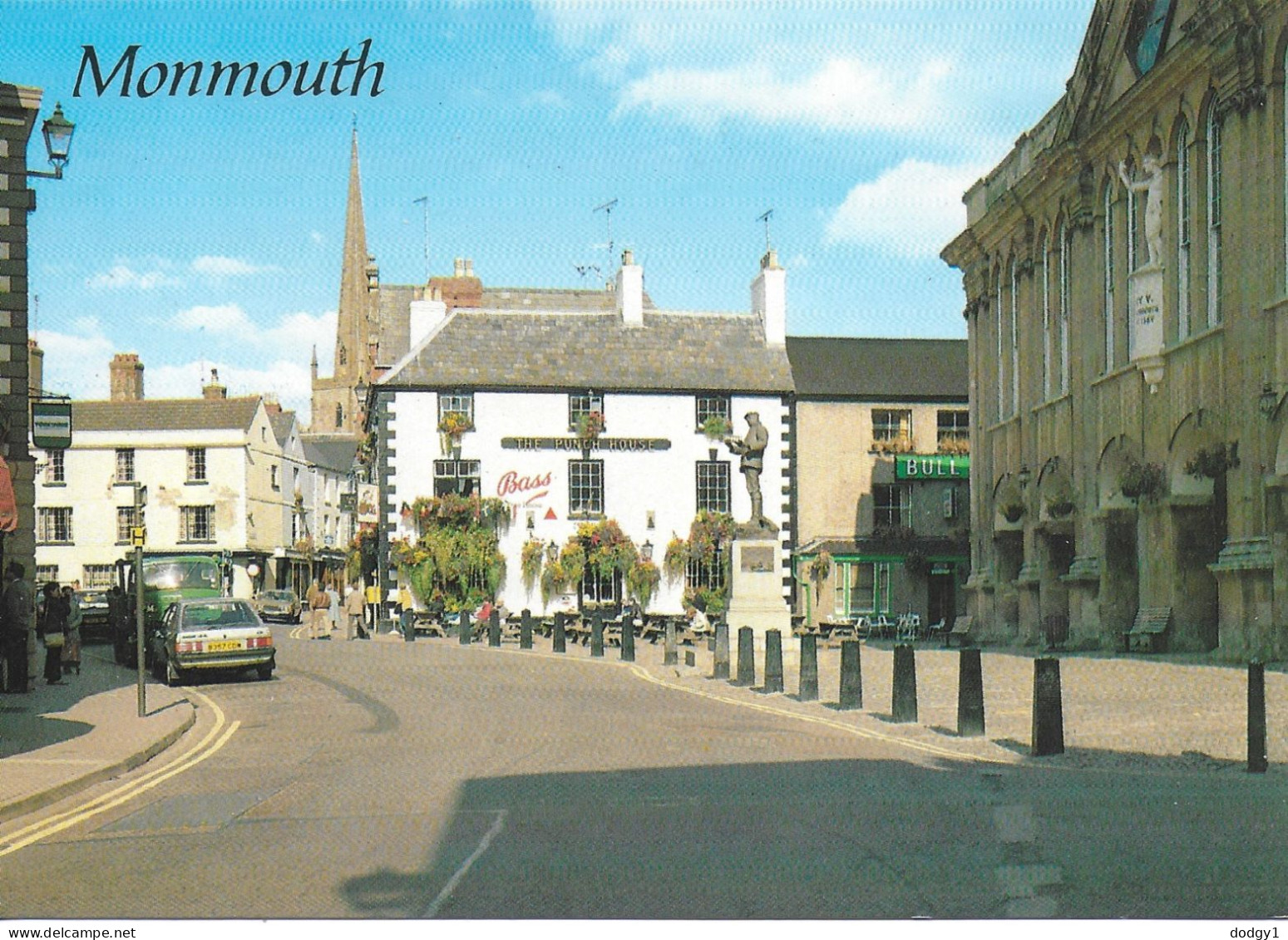 AGINCOURT SQUARE, MONMOUTH, MONMOUTHSHIRE, WALES. UNUSED POSTCARD   Ak8 - Monmouthshire