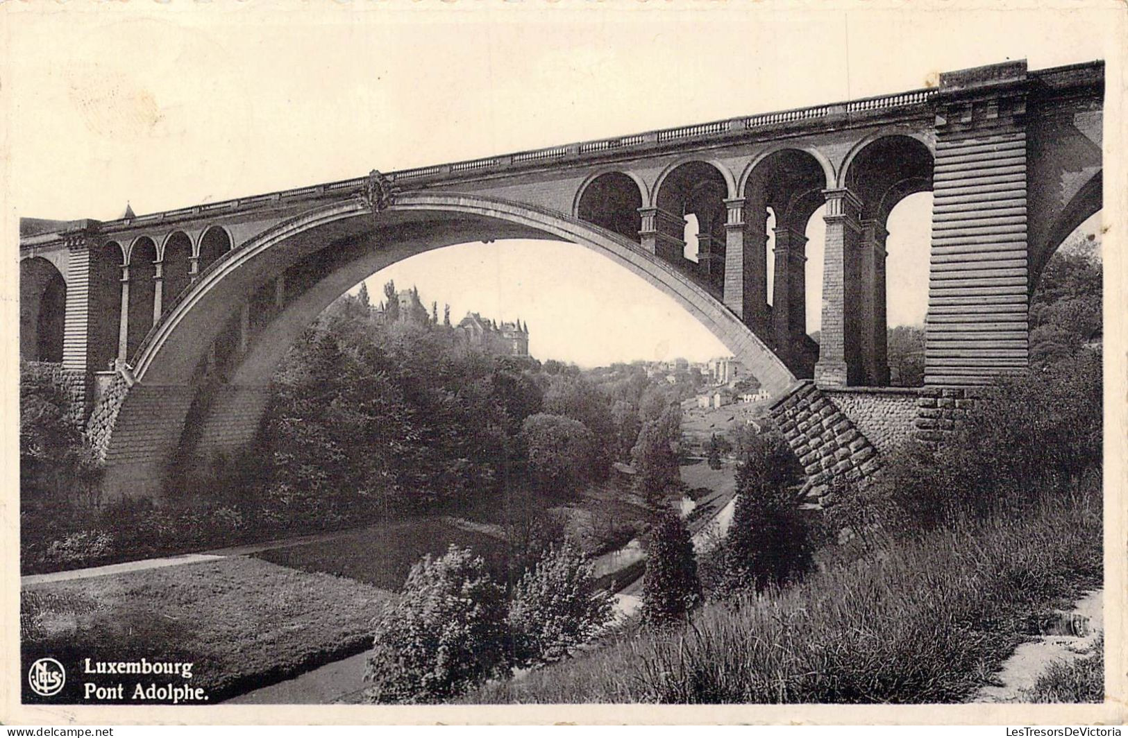 LUXEMBOURG - Pont Adolphe - Carte Postale Ancienne - Luxembourg - Ville