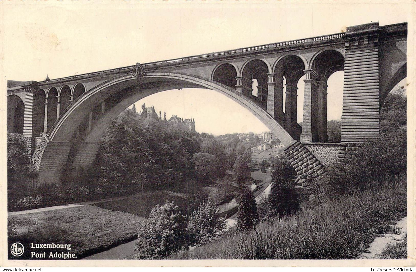 LUXEMBOURG - Pont Adolphe - Carte Postale Ancienne - Luxemburg - Stad