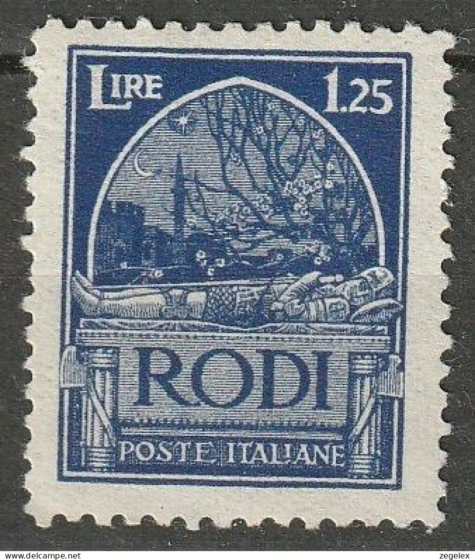 1929 Italia EGEE, Italienische Besitzung Rodi Mi.23 MH* - Ägäis (Rodi)