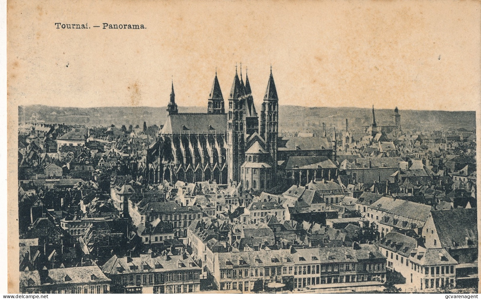 TOURNAI  PANORAMA       2 SCANS - Tournai