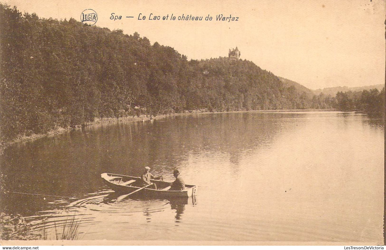 BELGIQUE - Spa - Le Lac Et Le Château De Wartaz - Carte Postale Ancienne - Spa