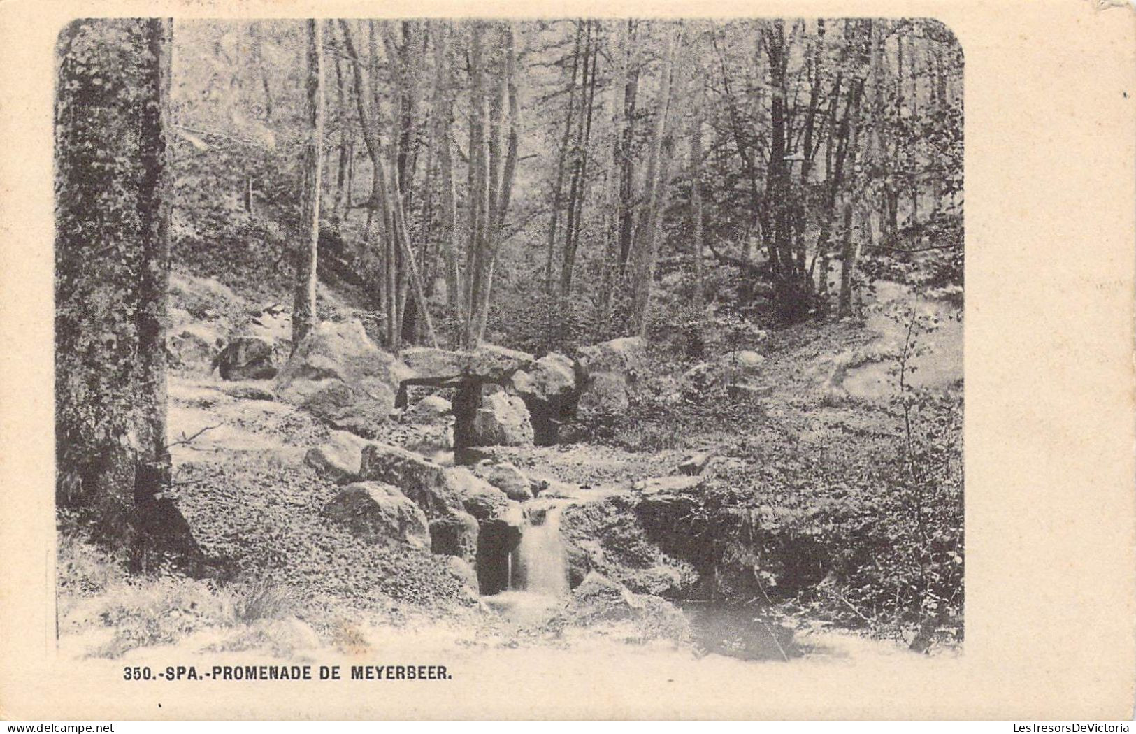 BELGIQUE - Spa - Promenade De Meyerbeer - Carte Postale Ancienne - Spa