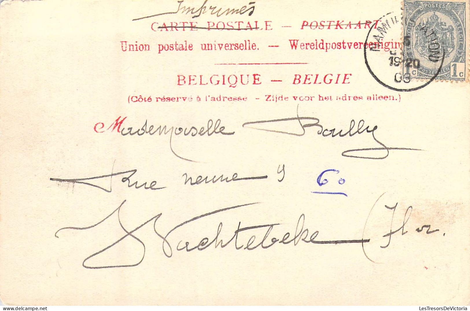 BELGIQUE - Dinant - Le Rocher Bayard - Carte Postale Ancienne - Dinant