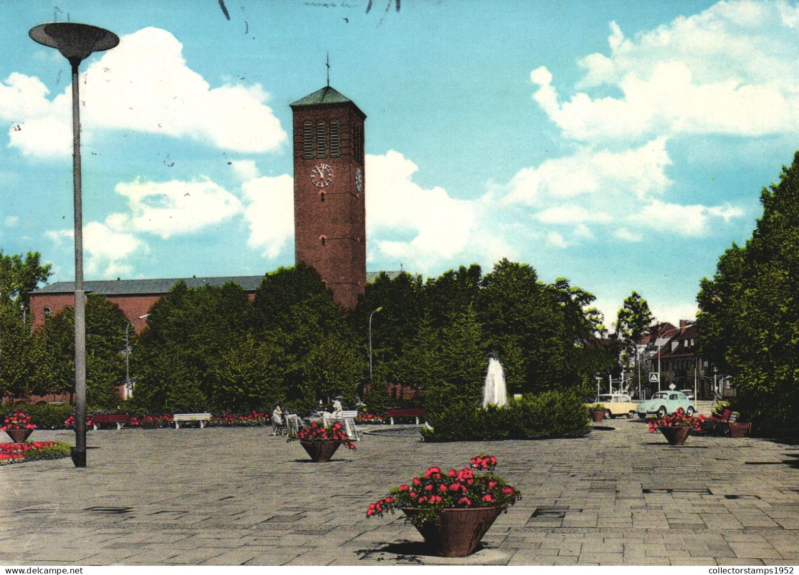 KERPEN, HORREM, STATION, MARKET, CHURCH, GERMANY - Kerpen