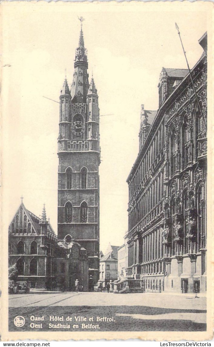 BELGIQUE - Gand - Hôtel De Ville Et Beffroi - Carte Postale Ancienne - Gent