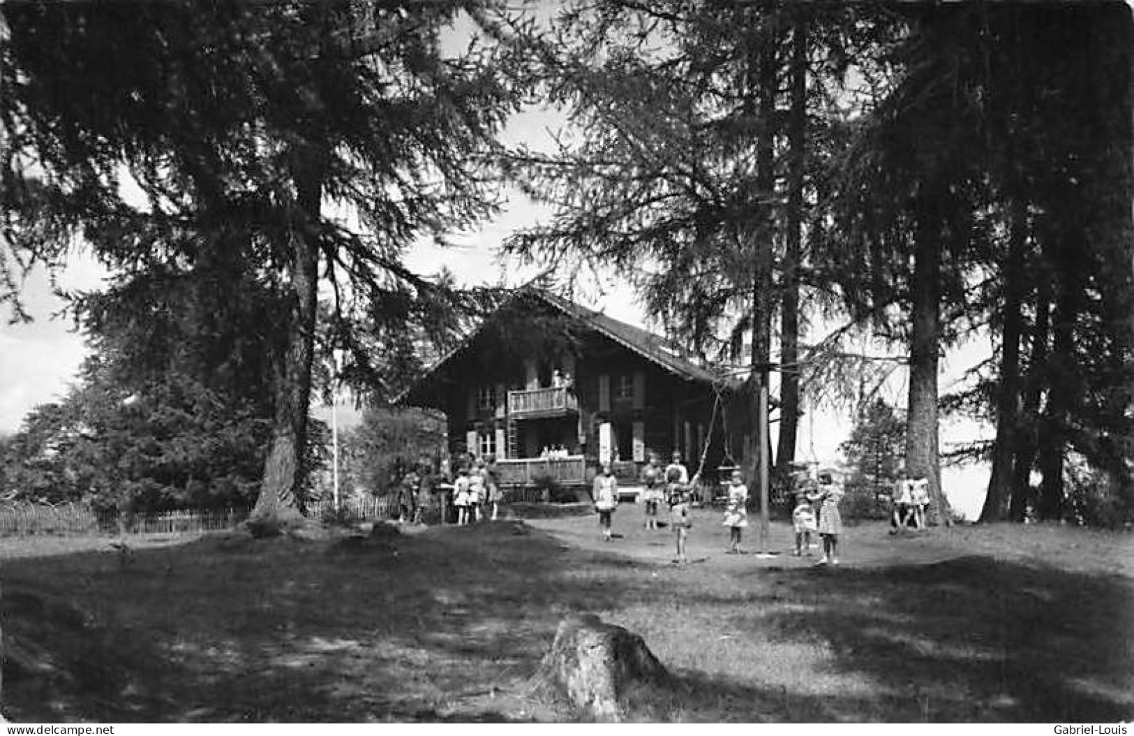 Colonie De Vacances Les Giettes S. Monthey Animée - Monthey