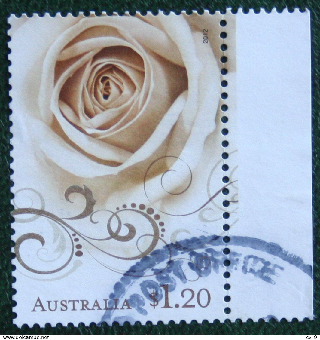 Special Moments Rose Roos Flower 2012 Mi 3661 Y&T - Used Gebruikt Oblitere Australia Australien Australie - Used Stamps
