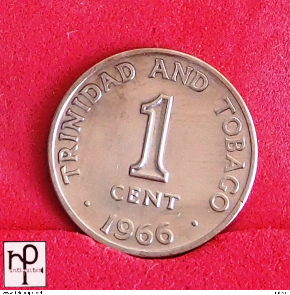 TRINIDAD & TOBACO 1 CENT 1966 -    KM# 1 - (Nº56223) - Trinidad & Tobago