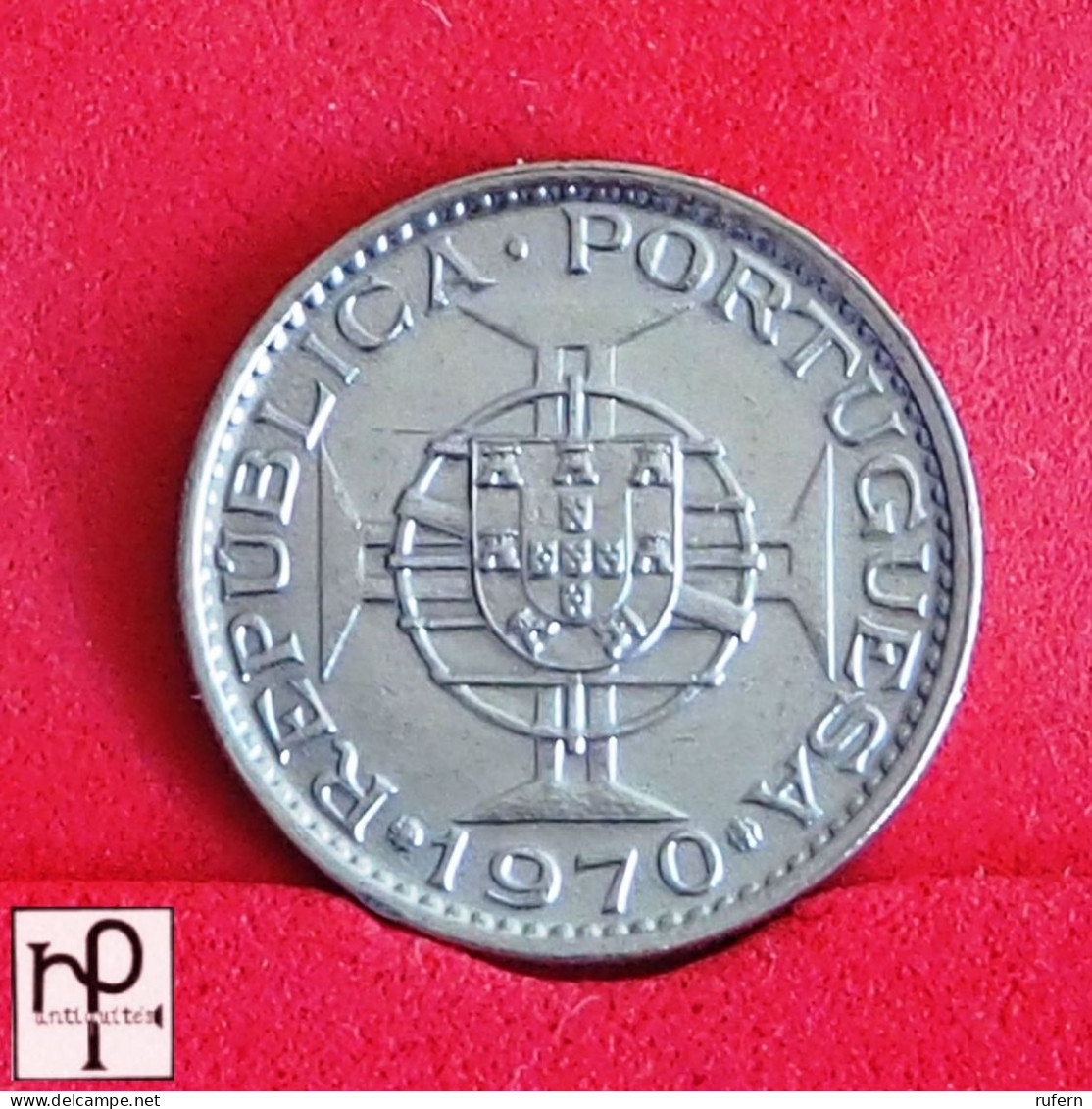 TIMOR 2,5 ESCUDOS 1970 -    KM# 20 - (Nº56231) - Timor