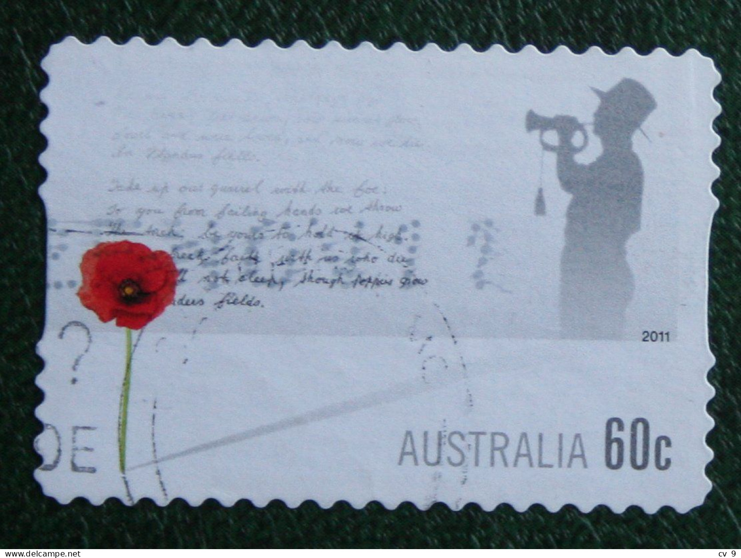 Commemorating Fallen Rememberance Day 2011 Mi 3647 Y&T - Used Gebruikt Oblitere Australia Australien Australie - Used Stamps