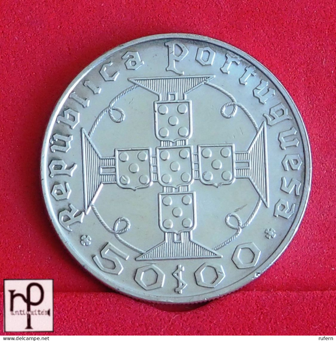 SAINT THOMAS Y PRINCIPE 50 ESCUDOS 1970 - *** SILVER ***   KM# 21 - (Nº56236) - Sao Tome En Principe