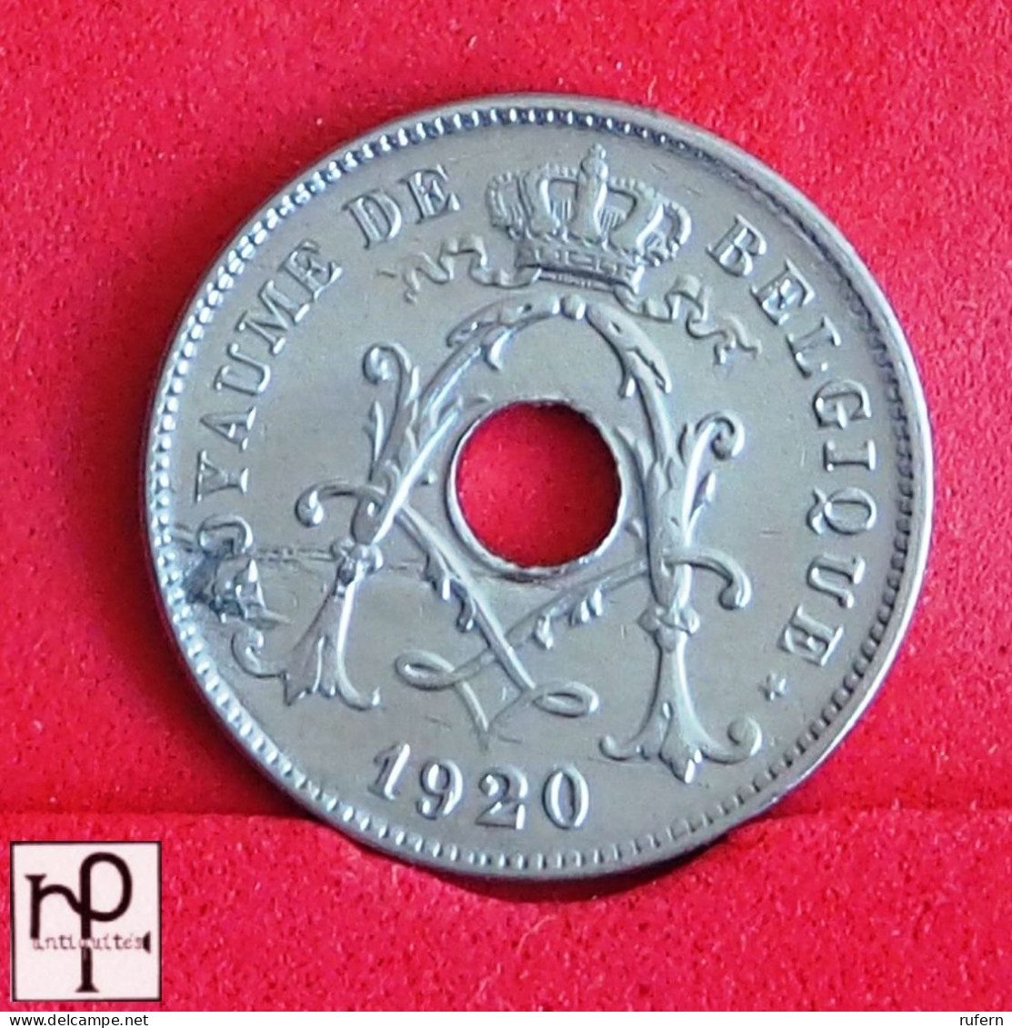 BELGIUM 10 CENTIMES 1920 -    KM# 85,1 - (Nº56246) - 10 Centimes