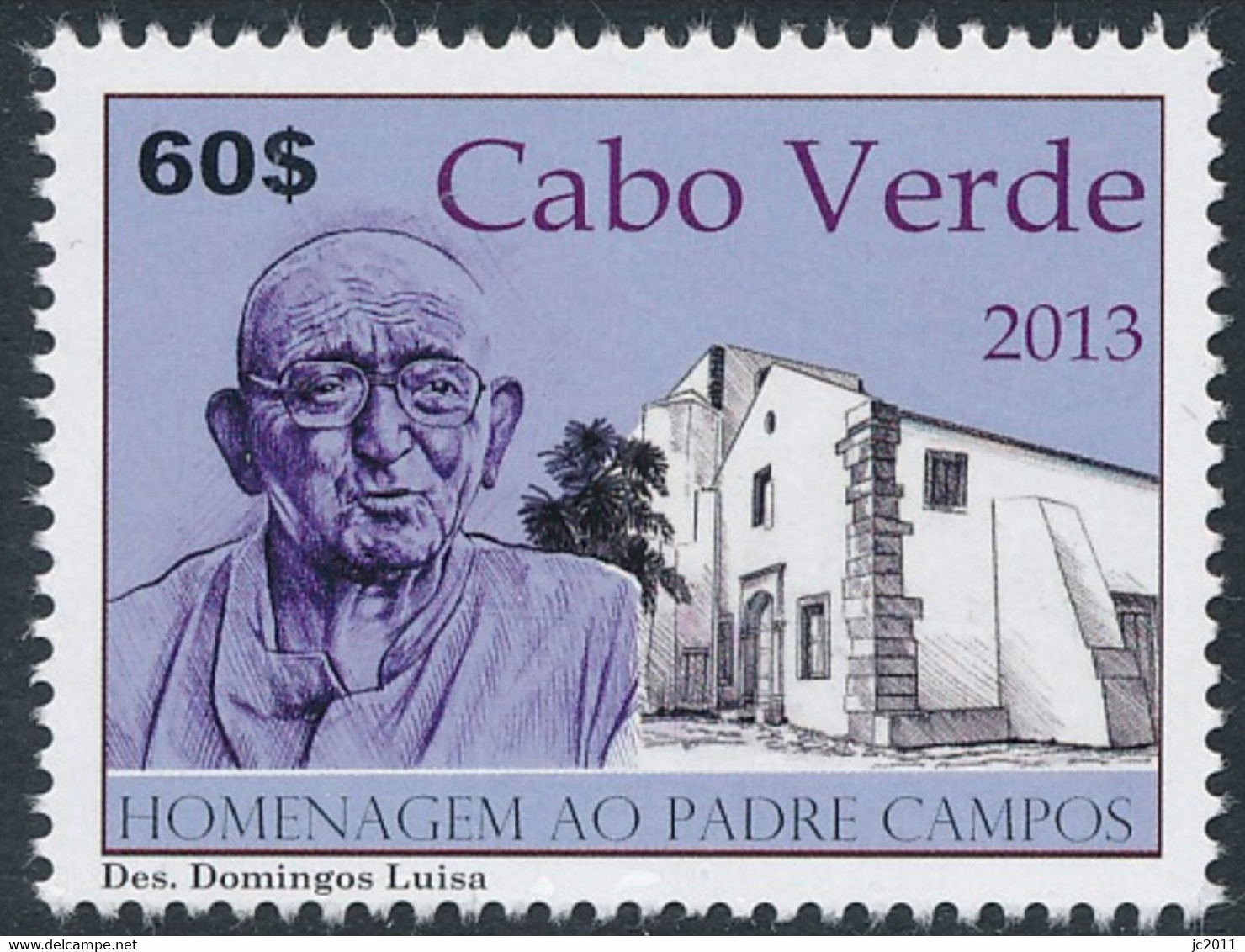 Cabo Verde - 2013 - Padre Campos / Tribute - MNH - Cap Vert