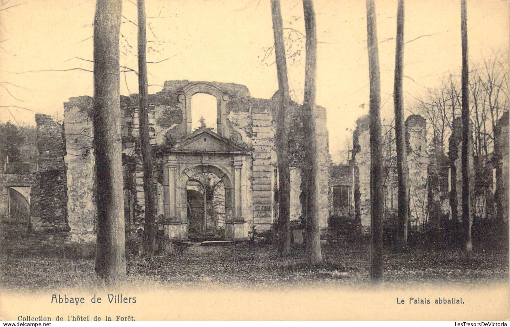 BELGIQUE - Villers-la-Ville - Abbaye De Villers - Le Palais Abbatial - Carte Postale Ancienne - Villers-la-Ville