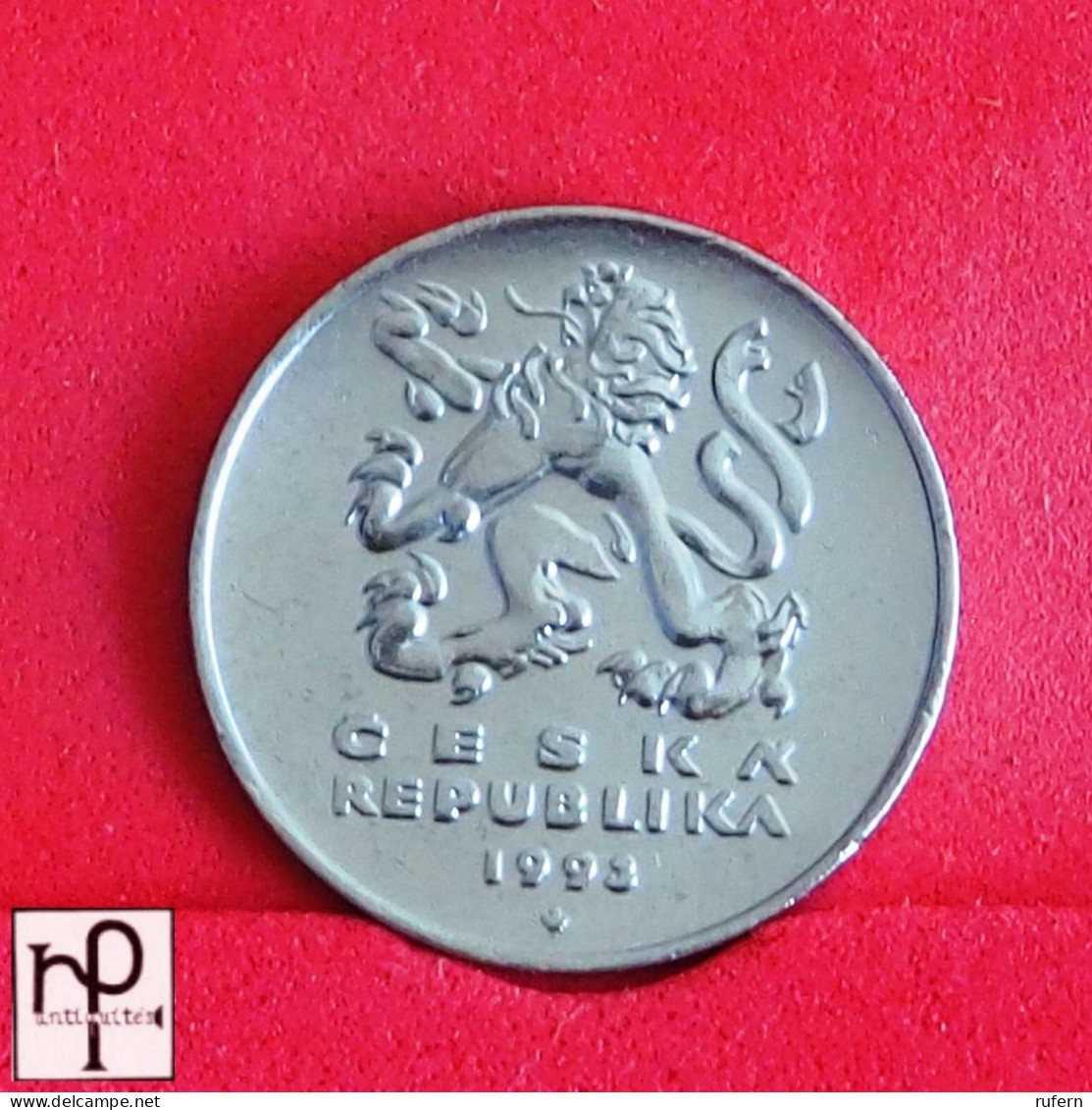 CZECH REPUBLIC 5 KORUN 1993 -    KM# 8 - (Nº56253) - Tchéquie