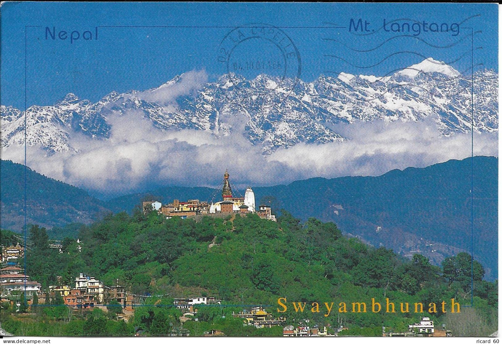 Cpa Népal, Swayambhunath, Mont Langtang, Stupa - Népal