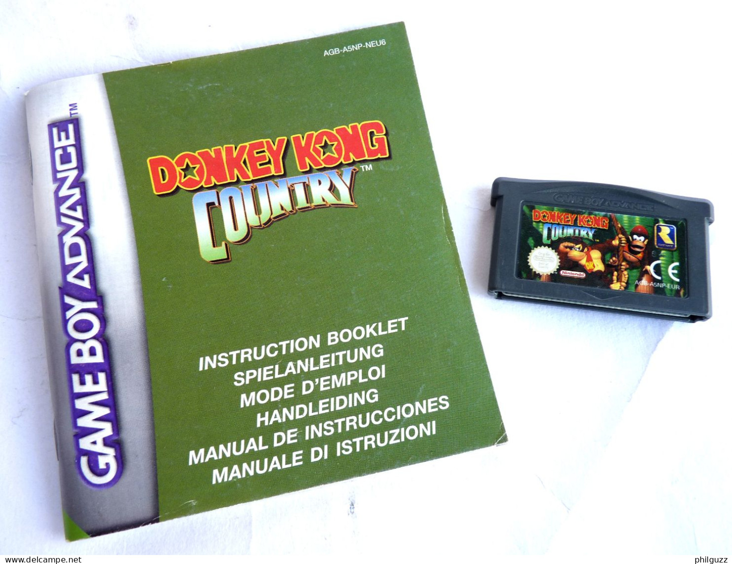 JEU NINTENDO GAME BOY ADVANCE - DONKEY KONG COUNTRY Avec Livret - Game Boy Advance