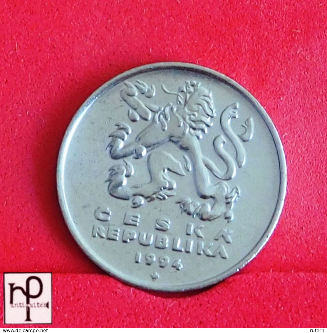 CZECH REPUBLIC 5 KORUN 1994 -    KM# 8 - (Nº56254) - Tschechische Rep.